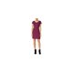thumbnail image 1 of maison Jules Vestido acampanado con filigrana texturizada para mujer, Púrpura, XX-Large, 1 of 2