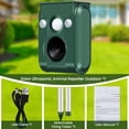 thumbnail image 6 of AMIAEDU 2026 Upgraded Solar Animal Repellent,Mole Repellent Ultrasonic Stakes ,Pest Repeller with Motion Detection for Dog, Raccoon, Skunk, Rabbit, Rodent, 6 of 9