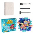 thumbnail image 2 of Funny Kids Excavation Kits Science Learning Kits Early Education Stem Activities 40pcs Stones, 2 of 9