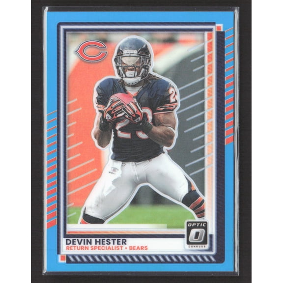 2025 Panini Donruss Optic Football Prizm Blue #43 Devin Hester 253/349