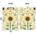 thumbnail image 5 of FORMRS Acrylic Clipboard with Low Profile Clip Standard A4 Letter Size, 12.5" x 9", Floral Birds Pattern, 5 of 8