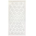 thumbnail image 2 of VIMA Pineapples Decorative Wall Panel - PVC Board with Private Screen Fence Design, 48"L x 24"W x 3/8" Thick, White Color - Lightweight, Durable, Easy to Install for Home Renovation & Wall Decor, 2 of 6