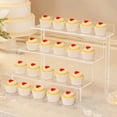 thumbnail image 4 of Grarry Acrylic Risers Display Stands, Perfume Organizer Stand, Acrylic Display Shelves Compatible with Stand, Clear Display Stand Risers for Cologne Organizer Perfume Shelf Figure Stand, 4 of 5
