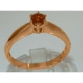 thumbnail image 3 of LBG British Made 9k Rose Gold Natural Citrine Womens Statement Ring - 33 size options - Size 5, 3 of 7