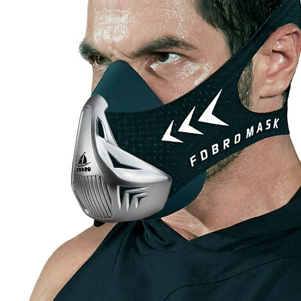 Masque d'entraînement à 1 paquet d'entraînement de résistance respiratoire  pour de meilleures performances sportives
