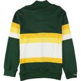 thumbnail image 2 of Mitchell & Ness suéter de punto con rayas delanteras para hombre, verde, grande, 2 of 2