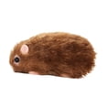 thumbnail image 3 of Juguete de hámster de silicona para niños, juguete de rata de simulación, juguete sensorial encantador, muñeca de animal linda, juguete hecho a mano marrón, 3 of 8