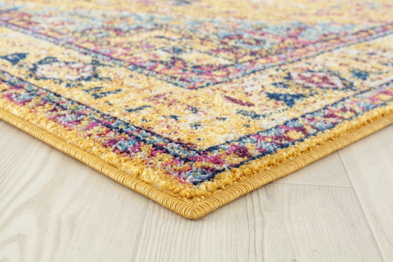 United Weavers Caledonia Zaylee Farmhouse Medallion Area Rug, Burnt Orange, 9'10" X 13'2"