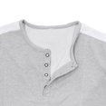 thumbnail image 5 of Maean Mens Short Sleeve Shirts Casual Classic Button Basic Pullover Tee Lightweight Stretch T Shirts, 5 of 7