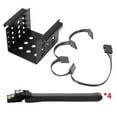 thumbnail image 1 of Hard Drive Mounting Bracket - Aluminum Alloy Four-Bay SSD Cage with Heat Dissipation Design for Desktop Enclosure Conversion, 1 of 9