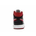 thumbnail image 4 of Jordan Men's 1 Mid Gym Red Black White Shoes, from StockX, 4 of 5
