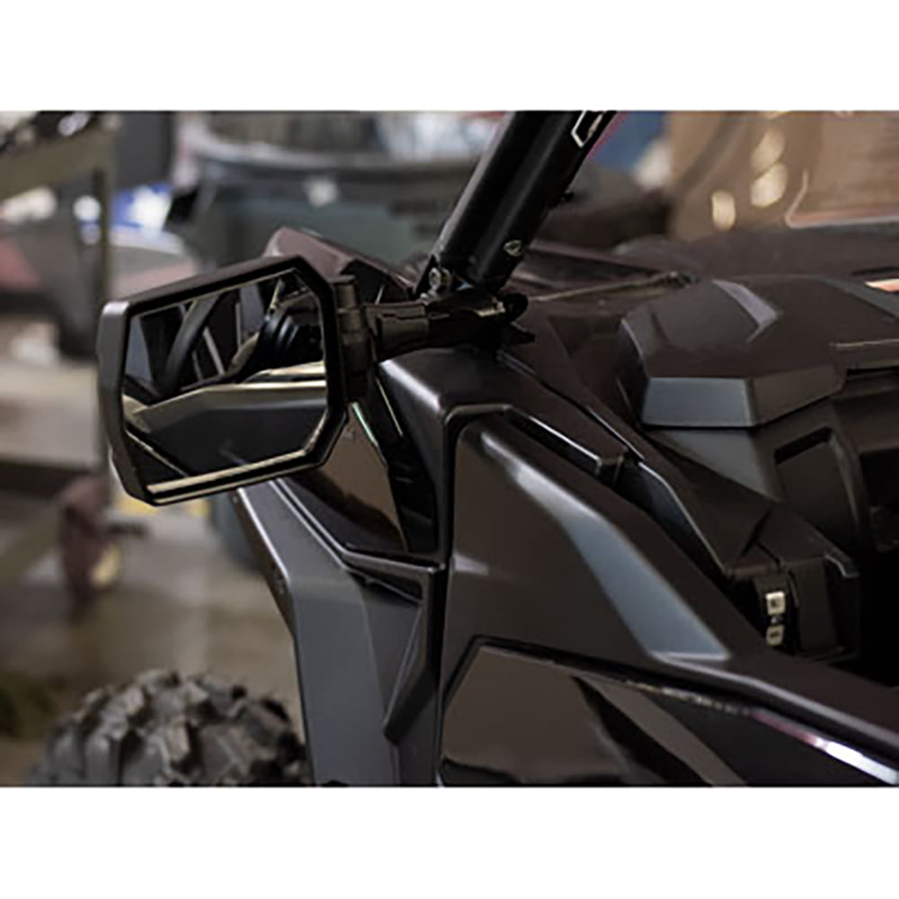 Pivot Folding UTV Mirror Kit w/A-pillar Mounts for Can-Am Maverick Sport 1000R DPS 2019-2020 