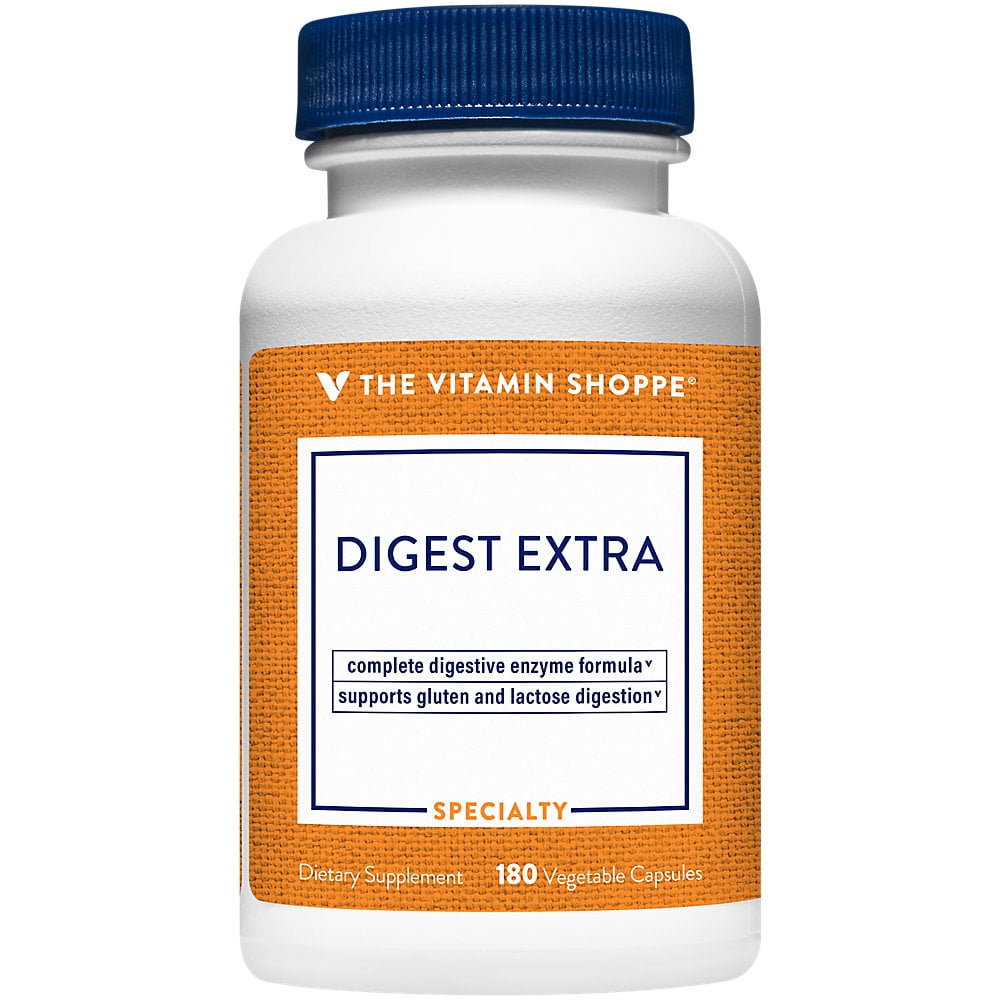 Digest Extra Digestive Enzymes for Fats, Carbohydrates and Protein