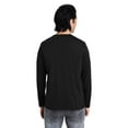 thumbnail image 2 of CORE365 CE111L Unisex Fusion ChromaSoft™ Performance Long Sleeve T-Shirt-Black-XL, 2 of 3