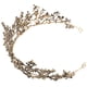 thumbnail image 4 of KAKOWELY Tocado de corona de novia, corona de ceremonia, corona de boda, corona de graduación, accesorio para el cabello brillante, 4 of 5