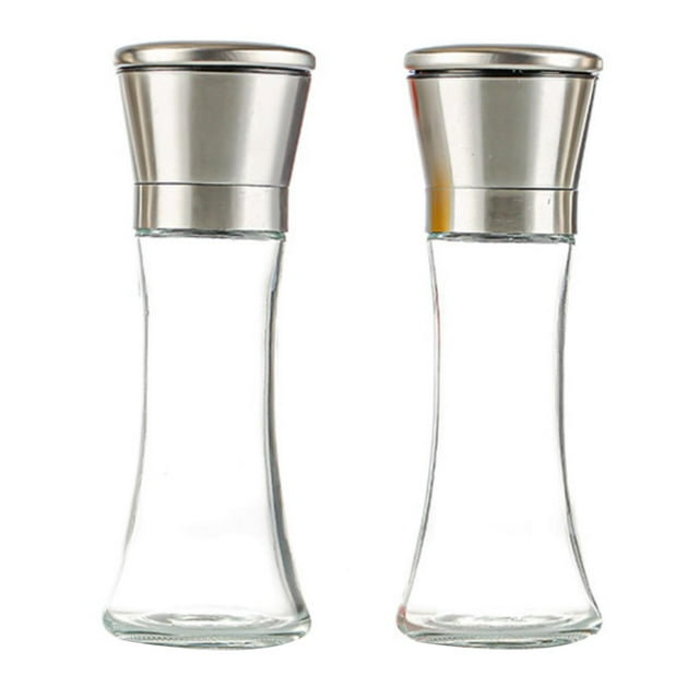 veasfak 2 Pieces Manual Pepper Kitchen Gadgets Home Spice Grinder for Mung Bean