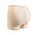 thumbnail image 3 of Defitshape Women's Butt Lifting Padded Shapewear Shorts Wedding Body Shaper Firm Spandex Slim Mid Thigh Thigh Control Butt Lifter Nude 12, 3 of 4