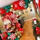 thumbnail image 5 of Juego de globos navideños con forma de bastón de caramelo, película de aluminio, rojo, verde, para fiesta de Año Nuevo, cadena de globos, decoración de arcos, suministros para regalos, 5 of 5