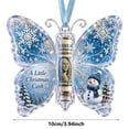 thumbnail image 5 of Christmas Cash Gift Butterfly Ornament,Christmas Money Holders for Cash Gift,Acrylic Diy Money Card Decoration with Hanging Ribbon,Unique Cash Holders for Christmas Tree Hanging Decorations, 5 of 5