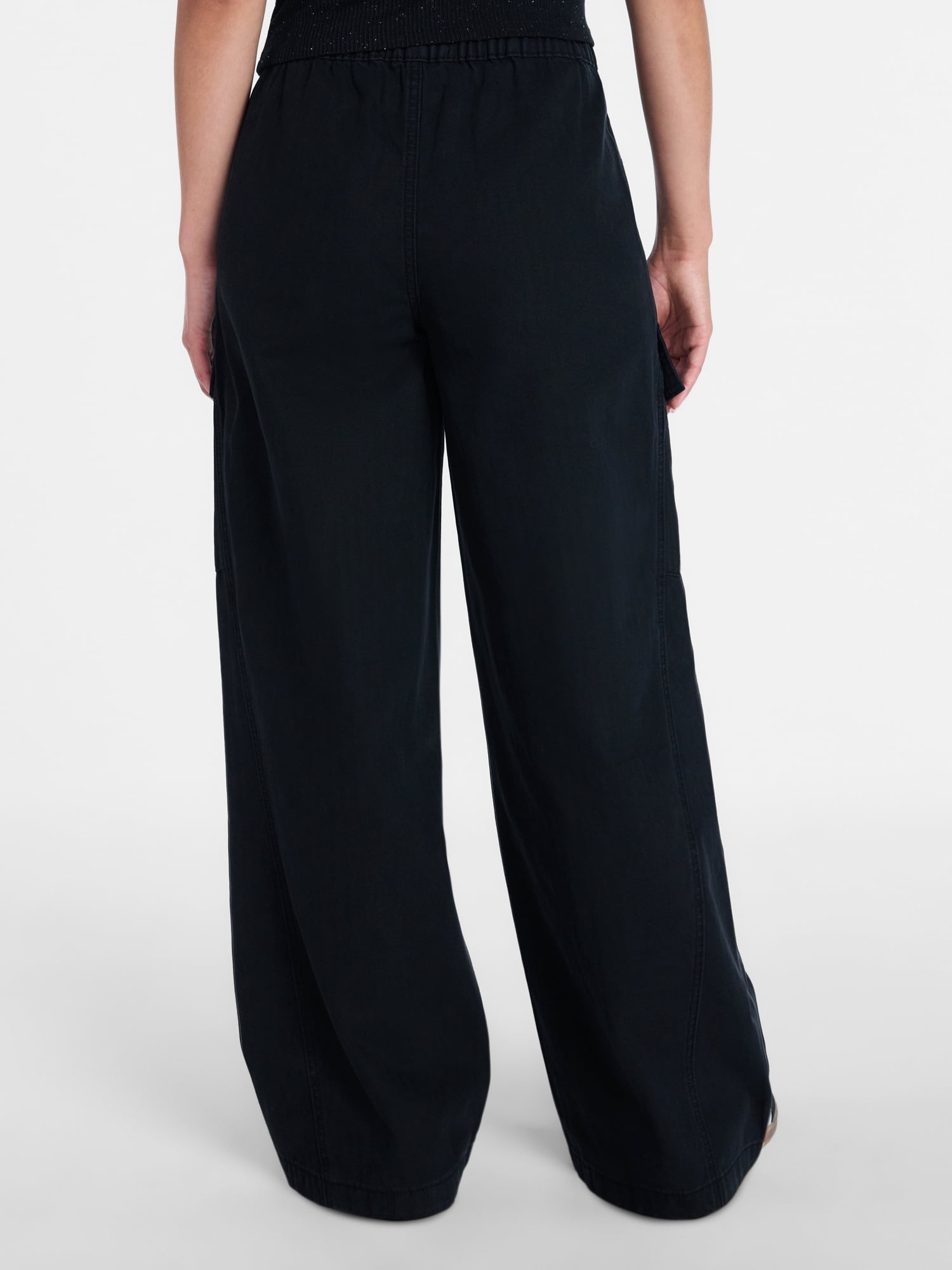 Madden NYC Wide Leg Cargo Pants, 32” Inseam, Sizes XXS-XXL