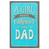 American Greetings From Daughter Graphic Prints Father's Day Greeting Card, 5" x 7"
