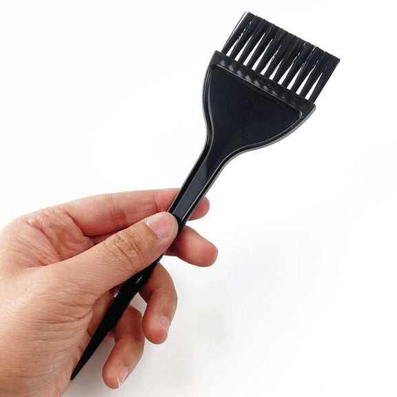 GIXUSIL Black Hair Color Brush - Plastics Hair Coloring Brush for Hair Dye, Color Brus
