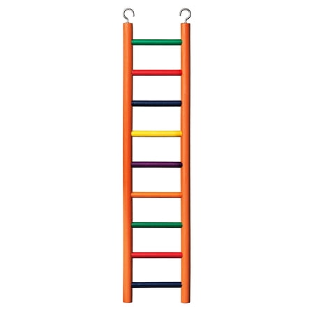 Prevue Carpenter Creations Hardwood Bird Ladder Assorted Colors - 1135