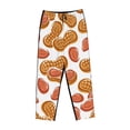 thumbnail image 4 of Daiia Peanuts4 Women's Sleep Pant with Pockets and Drawstring,Pajama Pants-X-Large, 4 of 9