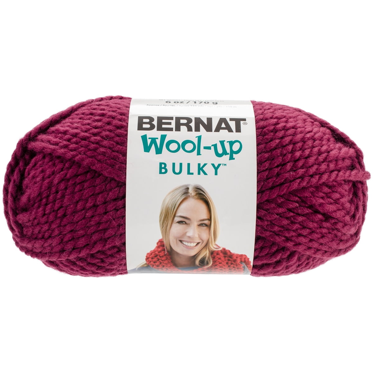 Bernat Wool Up Bulky Yarn 170G 6Oz Dark Gray Walmart