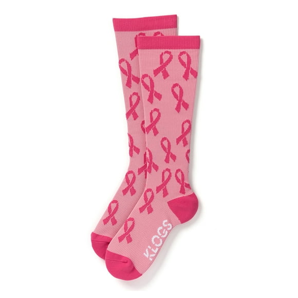 KLOGS Chaussettes de Compression pour Femmes Rubans Rose/rose - 00110504155