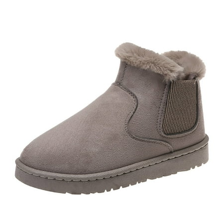 

Ediodpoh Snow Boots With Warm And Cosy Women s Boots Real Wool Winter Boots for Comfort And Warmth Boots for Women Khaki 6