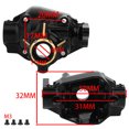 thumbnail image 4 of Brass Black Coating Front Axle Center 3rd Member Housing with Diff Cover For Crawler Axial 1/10 SCX10 PRO Upgrade Parts, 4 of 4