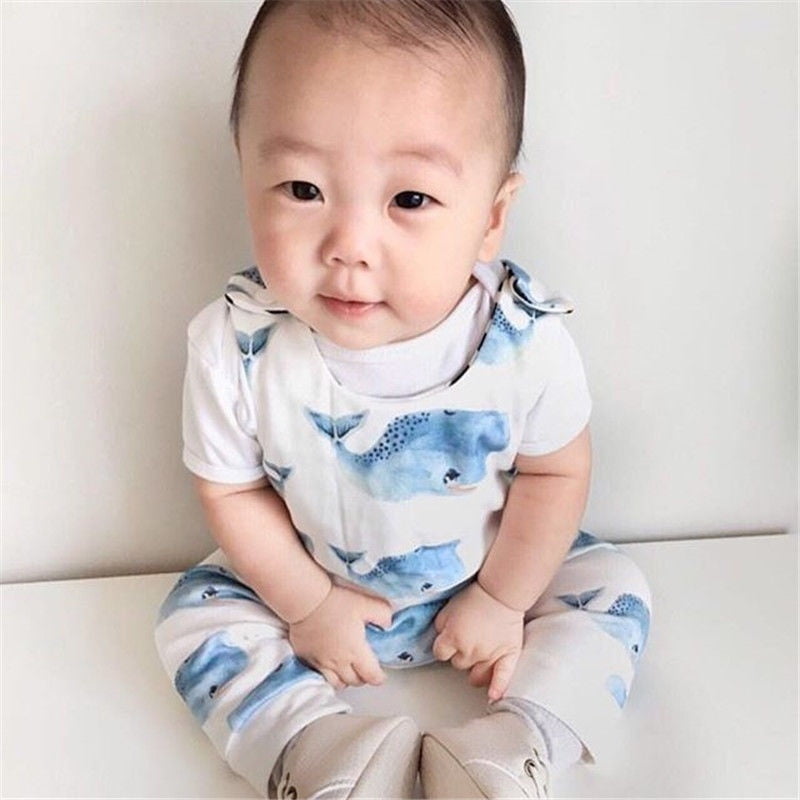 Baby boy whale clothes sale