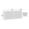 thumbnail image 4 of Sauder Cannery Bridge Credenza, Sindoori Mango, 429513, 4 of 8