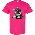 thumbnail image 3 of Inktastic Curious Schnauzer T-Shirt, 3 of 5