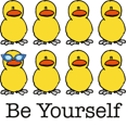 thumbnail image 3 of CafePress - BE YOURSELF T Shirt - Men's Classic Cotton T-Shirts, 3 of 3