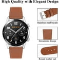 thumbnail image 3 of KOMI Leather Watch Straps, 18mm Quick Release Genuine Leather Watch Band Replacement Bracelet for Men and Women 18mm 20mm 22m Brown, 3 of 6