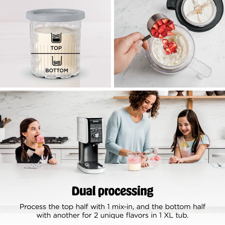 Ninja CREAMi Deluxe 11-in-1 Ice Cream, Gelato, Frozen Yogurt and