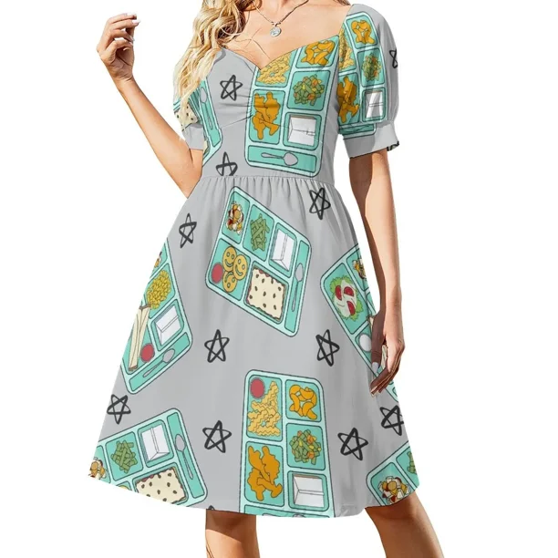 Vestido Retro sin mangas para almuerzos escolares vestido de noche vestidos de mujer vestido de verano 2025