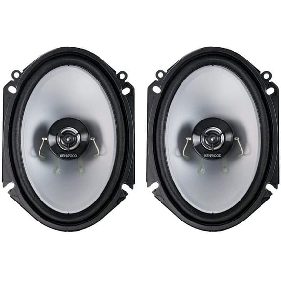 Kenwood Car KFC-C6866S 6x8" 500W 2Way Car Audio Coaxial Speakers Stereo