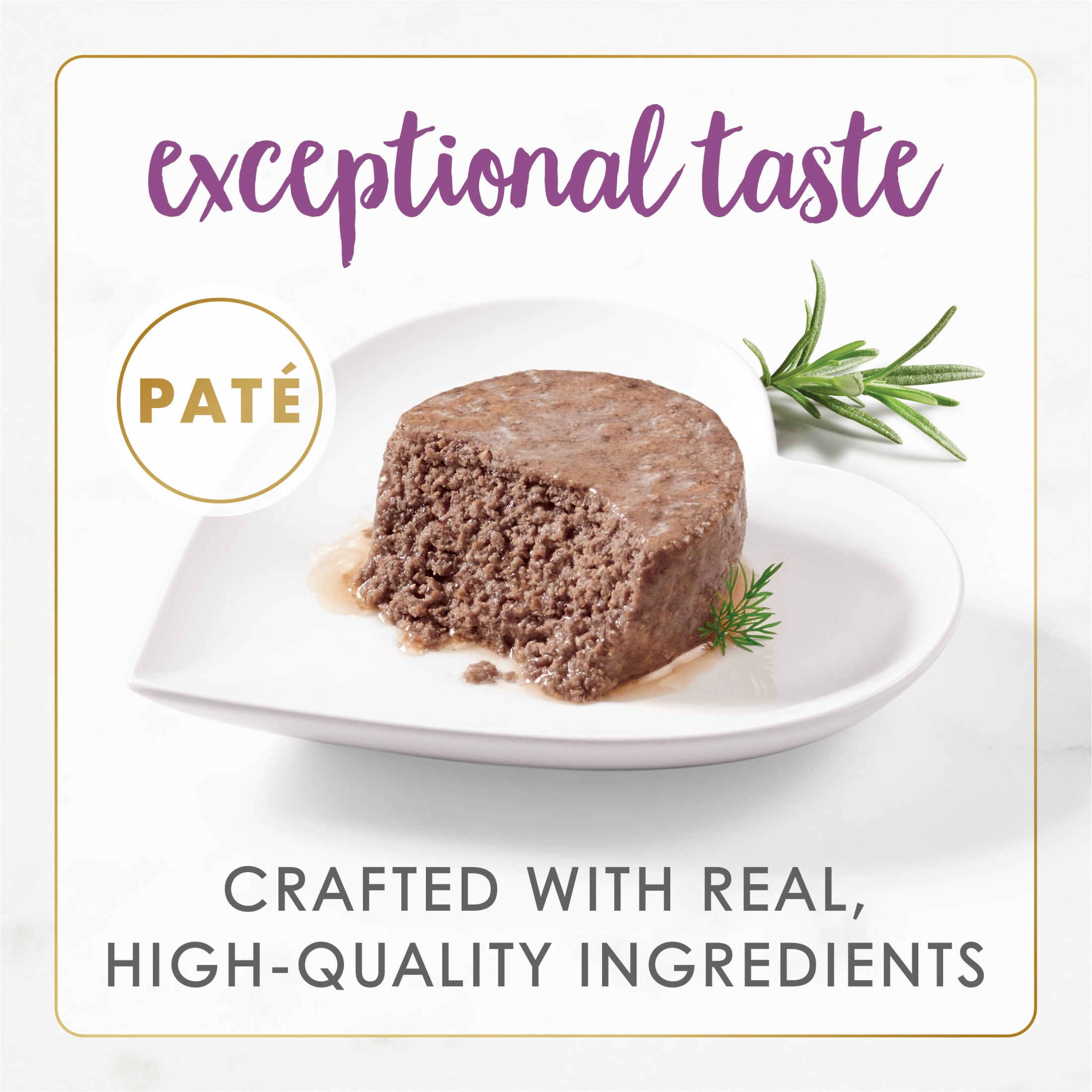 Purina Fancy Feast Gourmet Naturals Kitten Food, Wet Cat Food, Beef Pate, 3 oz Cans, 12 Pack