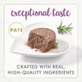 thumbnail image 4 of Purina Fancy Feast Gourmet Naturals Kitten Food, Wet Cat Food, Beef Pate, 3 oz Cans, 12 Pack, 4 of 10