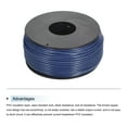 thumbnail image 3 of Uxcell 20AWG Stranded Wire Hookup 30M/100ft Blue, Electrical Wire UL1007 Spool, 3 of 6