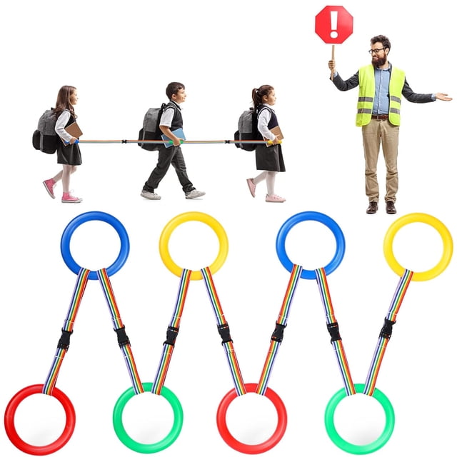 Juego de 8 cuerdas para caminar YONGSHENG para niños pequeños en edad preescolar
