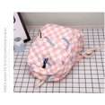 thumbnail image 3 of La nueva mochila a cuadros de moda, la versión coreana de la pequeña c, 3 of 5