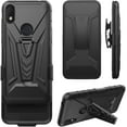 GALAXY WIRELESS Case for Jitterbug Smart 3 Case, Lively Smart Case Case with Tempered Glass