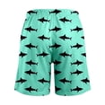 thumbnail image 5 of PRfgtbd Fashion Boy's Swim Trunks Summer Tropical Print Elastic Waist Beach Shorts Kids Bathing Suit Summer Swim Shorts With Pockets 7-8 Years, 5 of 5