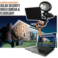 thumbnail image 2 of MAXSA Innovations 44643-CAM-BK Solar-Powered Security Video Camera & Spotlight, 2 of 2
