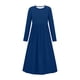 thumbnail image 4 of Cowsor Girls Maxi Dress Long Sleeve Casual Holiday Dress with Pockets, 4 of 6