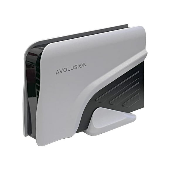 Avolusion PRO-Z 6TB USB 3.0 External Gaming Hard Drive for PS5/PS4 Game Console (White) - 2 Year Warranty